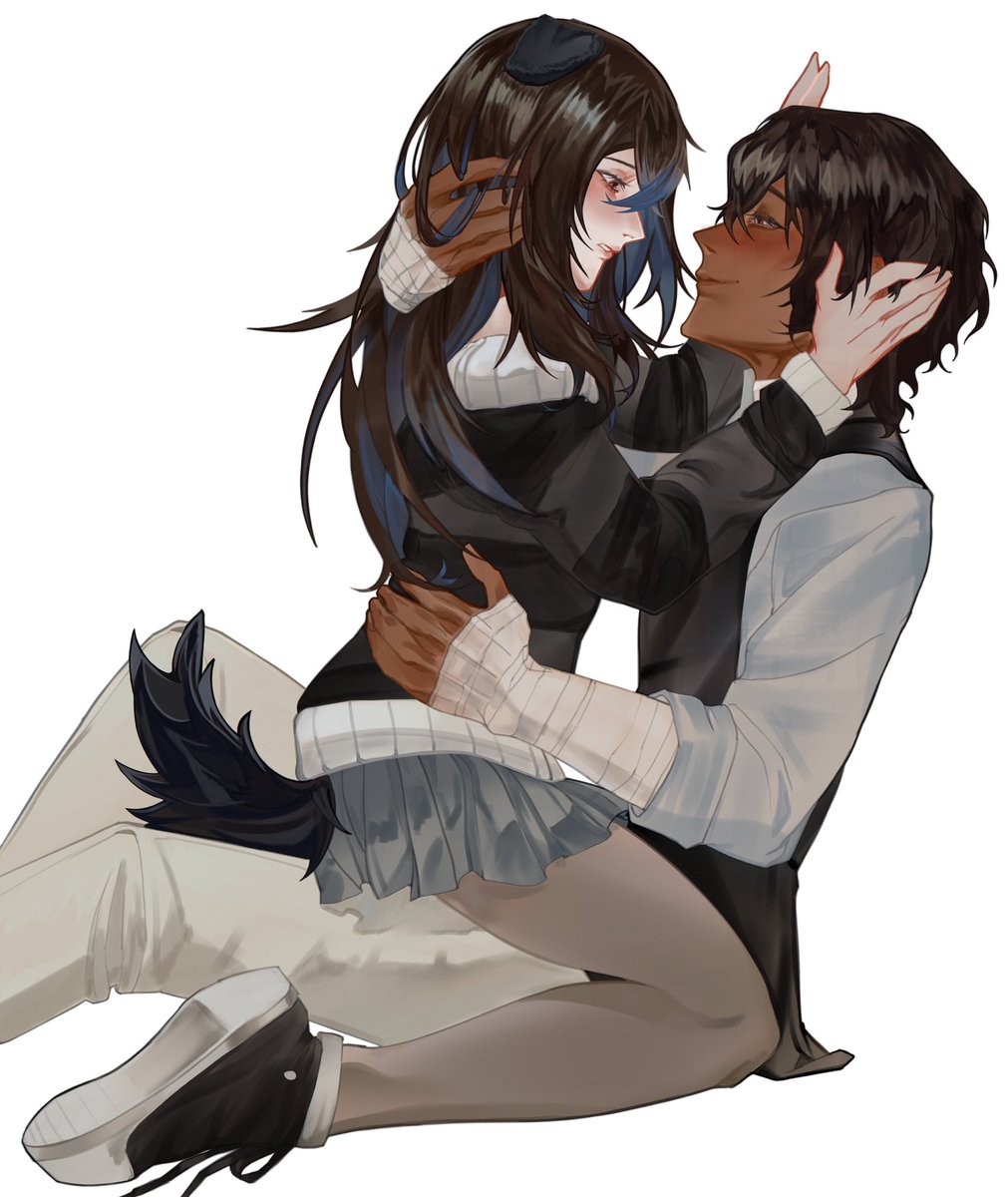 dzaispup's tweet photo. ©   umu000  𐙚ㅤ.      #yumetwt  + #bsdtwt ㅤㅤ੭𓏼

🪽ㅤ" This isn't a good idea ,  anyone could see us . "
:ㅤ #ASHMU ㅤ:ㅤ" Then let them see , my angel . "ㅤ🩹 
ㅤ https://t.co/wTU1Je6grW
