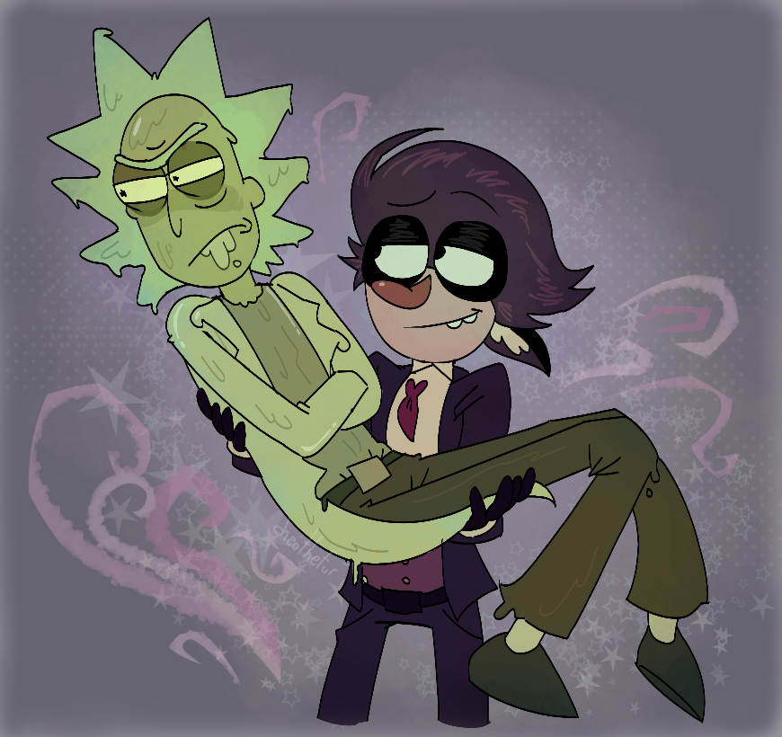 Xx_NoSe999_xX's tweet photo. ahh #yumeship art ahh (that guy its tall but no weigh anything)

#rickandmorty #toxicrick #ricktoxic #selfship https://t.co/2VGca2NNTW
