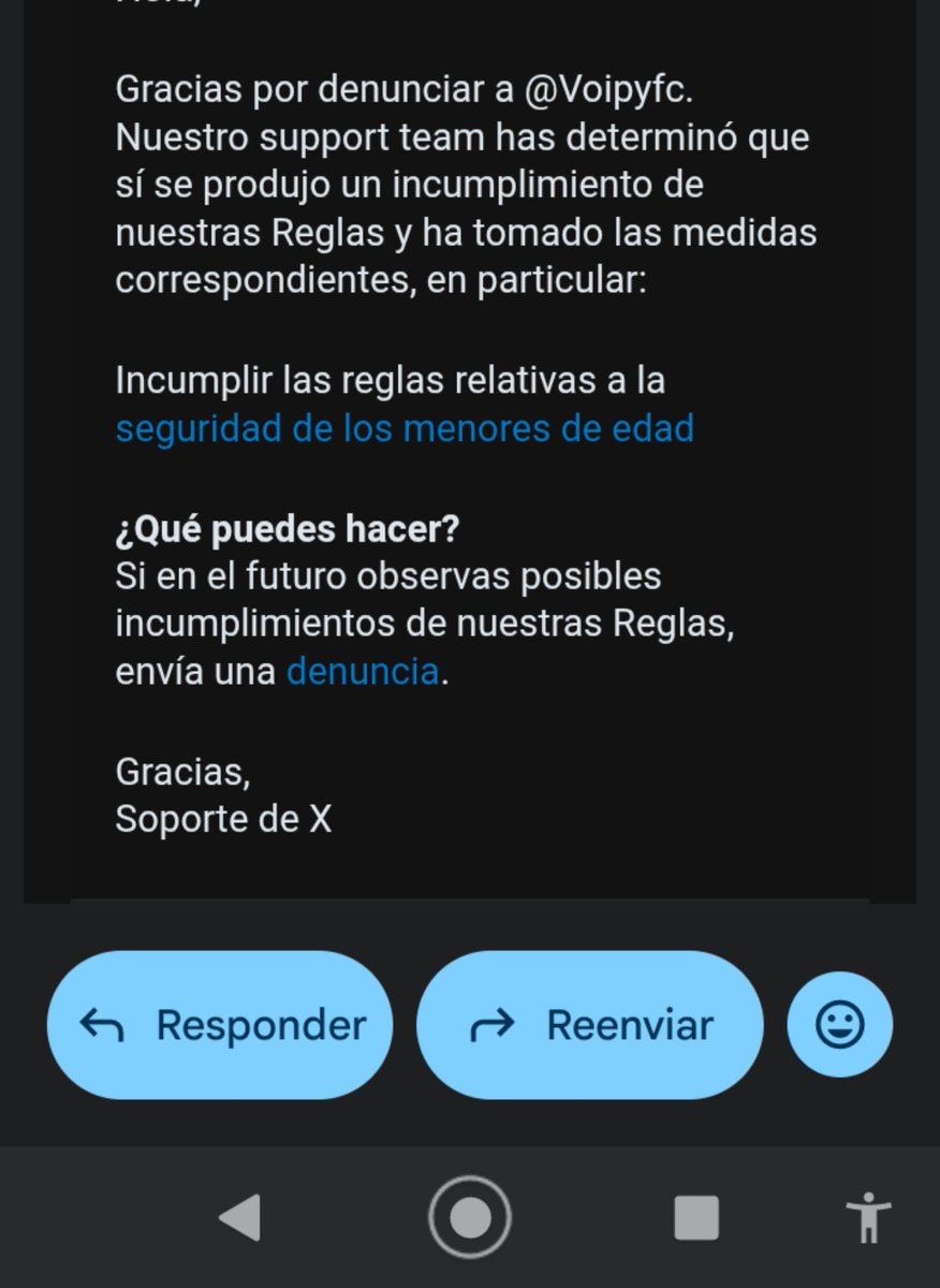 de_la31775's tweet photo. @aveline47853 @mewhideadg @botajoo_mg @Voipyfc Apenas mandé una denuncia, no sé tantos mensajes y nada hacen, yo lo denuncie y ya no apareció, mientras tantos comentarios y no hacían nada se podía entrar https://t.co/pUTn8bnSQu