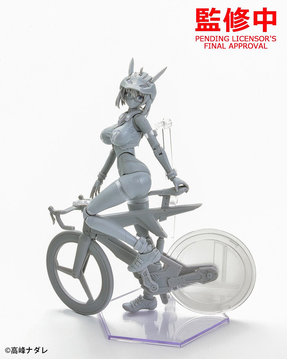 nadare3nWMM's tweet photo. 10/3~4に開催の全日本模型ホビーショーにて、PLAMAX新作のソフィアサイクリングVerが展示されます！
しっかり乗れる作りになっております！是非ご覧いただけると嬉しいです！ https://t.co/cLKyLef8bv