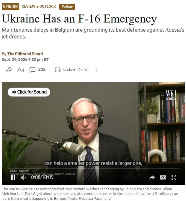 MahalaxmiRaman's tweet photo. ‼️🇺🇦✈️ More than half of #Ukraine's #F16s are inoperable, and soon all could be, — WSJ

▪️According to the publication's sources, with the current intensity of operation and repair rates, #Ukraine risks facing downtime for the remaining F-16 fleet by the end of the year due to maintenance issues.
▪️Among the reasons cited for the delays are a shortage of certain components and the increased workload on the aircraft in combat conditions, which may require maintenance more frequently.
▪️Scheduled F-16 maintenance is conducted after 300 flight hours and, in some cases, can take up to 40 weeks. The #Ukrainian aircraft are serviced by #Belgian #Sabena Aerospace Engineering, whose US contract is valued at up to $235.5 million.