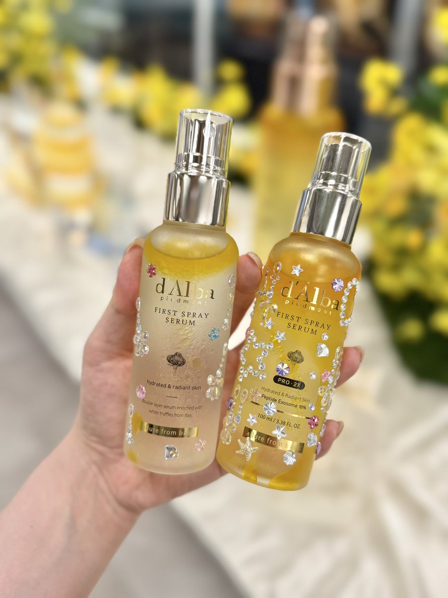 ダルバのミストデコ可愛すぎる🤩🤩🤩
冬場のオフィス乾燥しまくるからずっと使ってたんだけど新作出てハリも潤いも2倍🤩
(※)勉強会に参加しました✨️✨️ https://t.co/OAmQB7apOZ