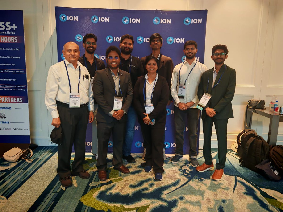 SanyarkSpace's tweet photo. Catching up with the global PNT community at #IONGNSS2026!

Our Sanyark team connected with researchers, engineers and industry leaders to exchange ideas on the future of resilient PNT and next-generation NAV-COM technologies.

#GNSS #PNT #SpaceTech #SanyarkSpace https://t.co/ROTRhCaDhz