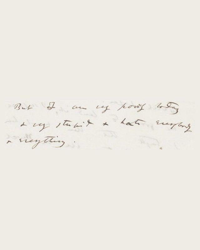 FossilHistory's tweet photo. #OnThisDay in 1861, Charles Darwin wrote to his friend "But I am very poorly today and very stupid and hate everybody and everything." https://t.co/6P5AAutraF