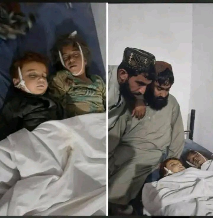 Saqib3I's tweet photo. @Ahmed175143 Yesterday Saudi hosted Israeli people in their land and Pakistan (second Israrel) killed these children in Afghanistan. 😭😭😭 https://t.co/jobOcm4F3D