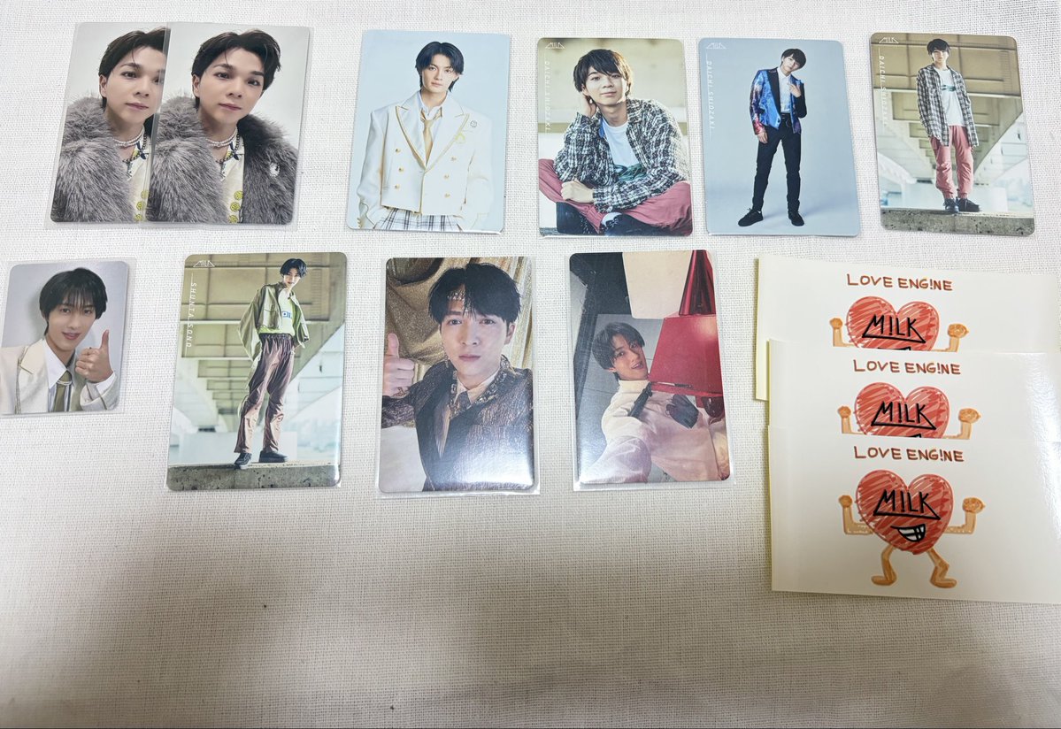 non__421's tweet photo. M!LK LOVE ENG!N トレカ 交換

譲・画像のもの
求・ 3.4枚目💖、トロピカル衣装山中トレカ>山中異種トレカ、生写真等

異種交換、比率違いでも、何でも検討しますのでお気軽にお声掛け下さい🙇‍♀️ https://t.co/IJSKCOouQc