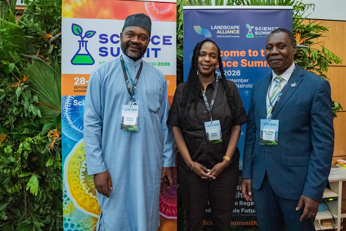 TheLandAlliance's tweet photo. 6/ The summit may be over, but the conversations continue. Science must help us understand complex challenges and support practical action towards a more regenerative and equitable future.

#ScienceSummitNairobi #LandscapeAlliance https://t.co/63k6O2huYT