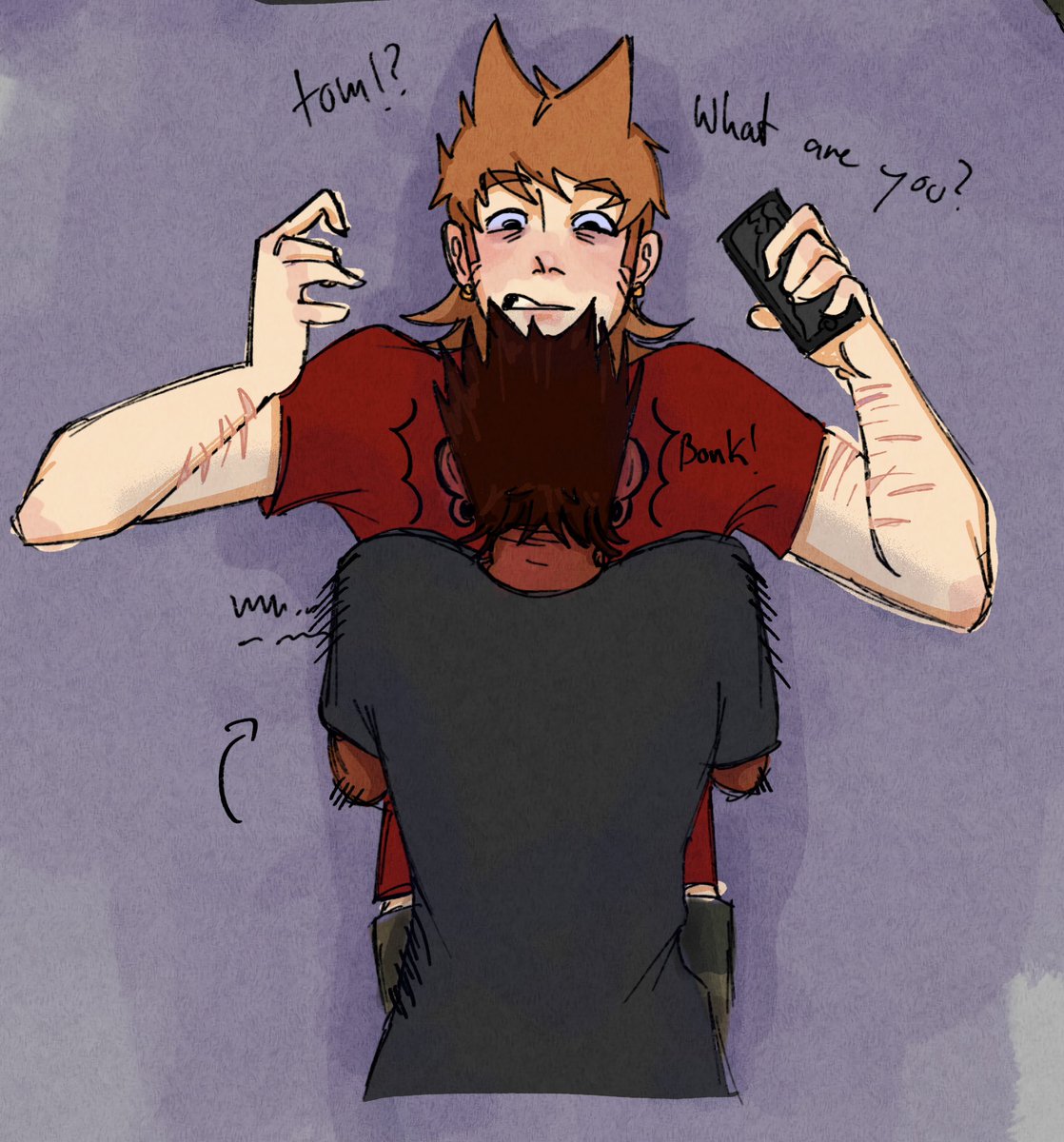 Ash_here_hi's tweet photo. Idk lol
I think Tom is a clingy drunk sometimes..
#tomtord #norska #eddsworld https://t.co/5xmX2GhQMU