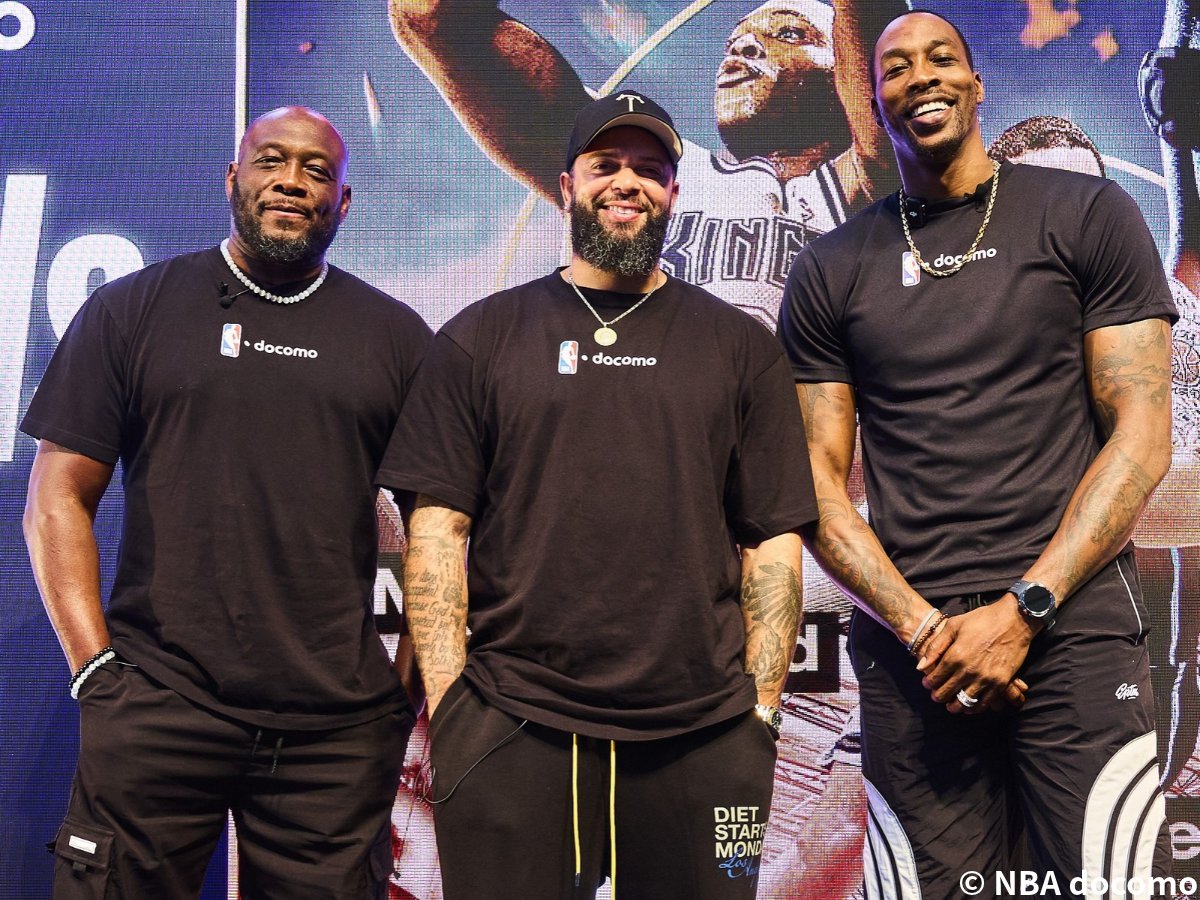 bbking_jp's tweet photo. 🇯🇵間近で体感🏀
NBAレジェンド3人が来日…小中学生への特別指導とファン交流イベントを開催
https://t.co/lHJcGrFcbq
初日は約100名の小中学生を指導し、翌日は約500名のファンと交流。3ポイント対決やアシスト、豪快なダンクで会場を盛り上げました。 https://t.co/Nu5wcKe7J8