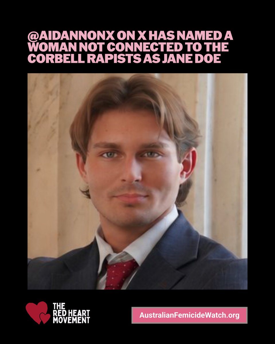 ShereleMoody's tweet photo. Aidan Nicholas Thompson - aka @aidannonx - has doxed the wrong girl on Twitter. The rush by men to identify Jane Doe, who was raped by the Cornell Seven gang-rapists is maddening. Identifying Jane Doe is dangerous and could see her killed. Identifying other women as Jane Doe could also end in a woman's death. 
Luckily we can find all of this douche canoe's info online, including his mug shot.