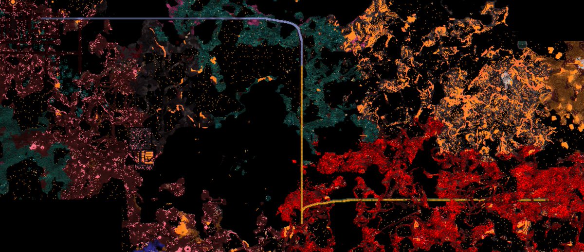 colorofnaught's tweet photo. Do not contact me I am making nether highways the likes of which U cannot imagine. https://t.co/RTLFzmMzVt