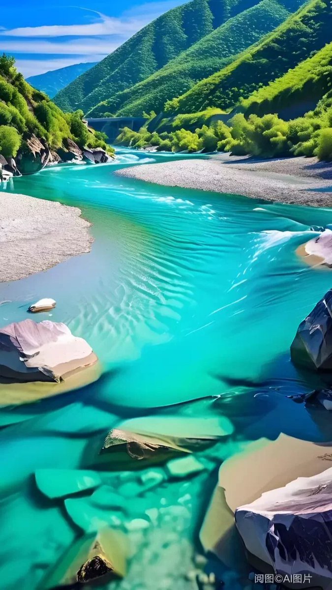 g_braden_44_80f's tweet photo. [Vast blue waters flow past, a serene scene unfolds quietly] https://t.co/mfmZgqNp3I