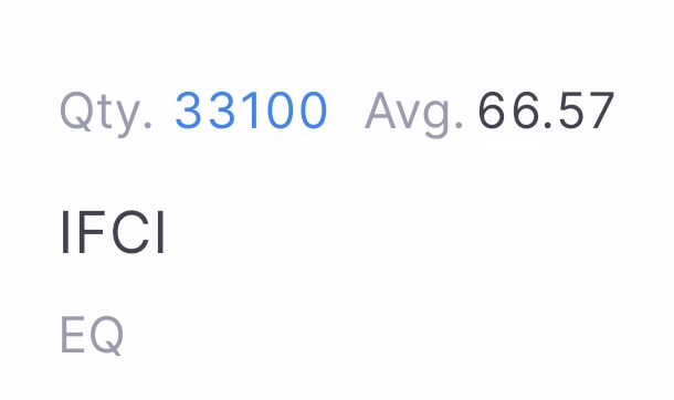 csbirju's tweet photo. Bought #IFCI in 2 Account

Expecting Bounce 

Copy At Your Own Risk Not Giving Any Target or SL, You Can Ignore Also. Protect Your Capital 🙏 https://t.co/V5QkY5dpOv