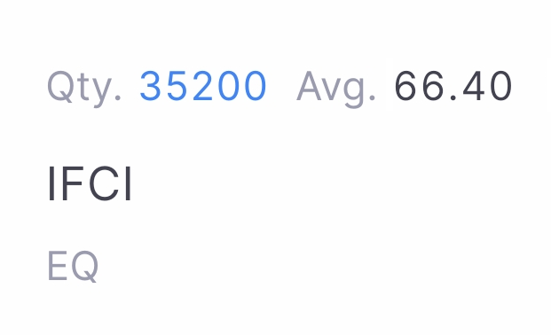 csbirju's tweet photo. Bought #IFCI in 2 Account

Expecting Bounce 

Copy At Your Own Risk Not Giving Any Target or SL, You Can Ignore Also. Protect Your Capital 🙏 https://t.co/V5QkY5dpOv