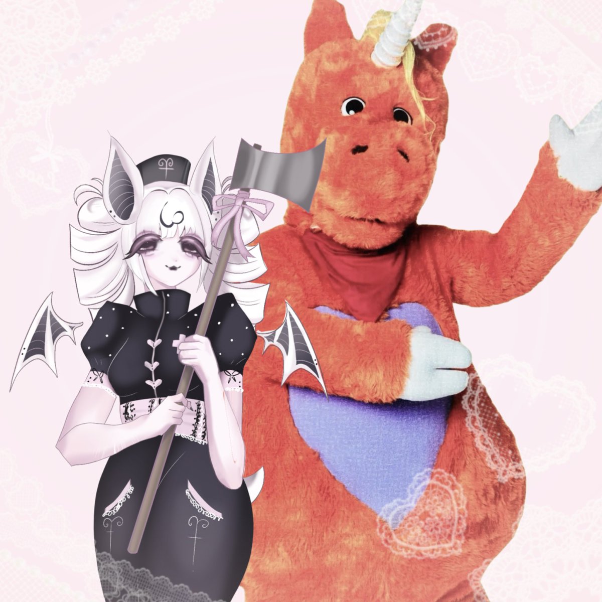 l0veinparadise's tweet photo. ⏔⏔⏔ ꒰ ᧔ෆ᧓ ꒱ ⏔⏔⏔

 … and they are #bowddy (bow/buddy)

(NOT A YUMESHIP) https://t.co/sV6oaCd93F