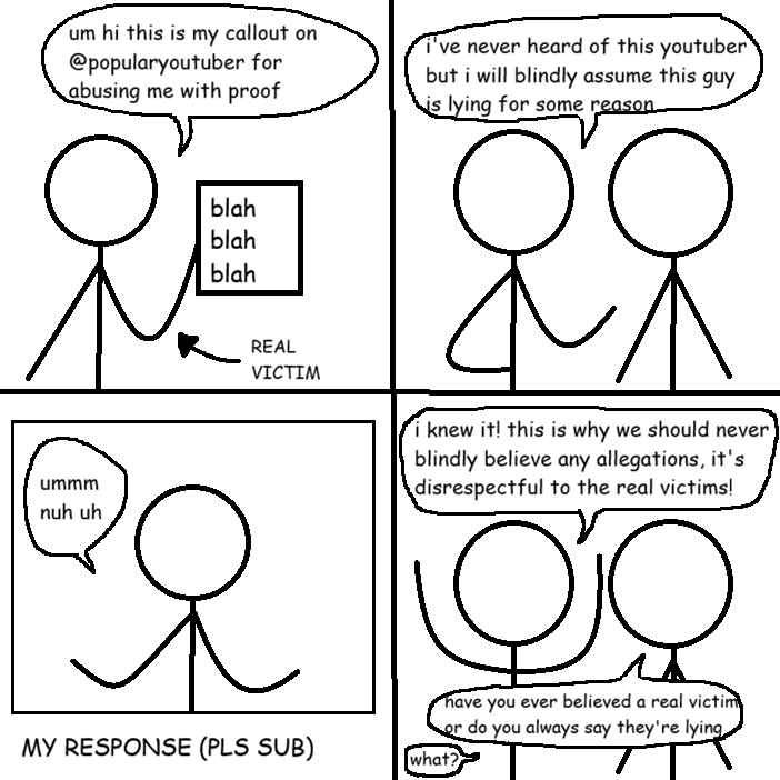 REFUSERADIO's tweet photo. this happens every single time abuse allegations come out against someone without fail https://t.co/OdaNR3CPQP