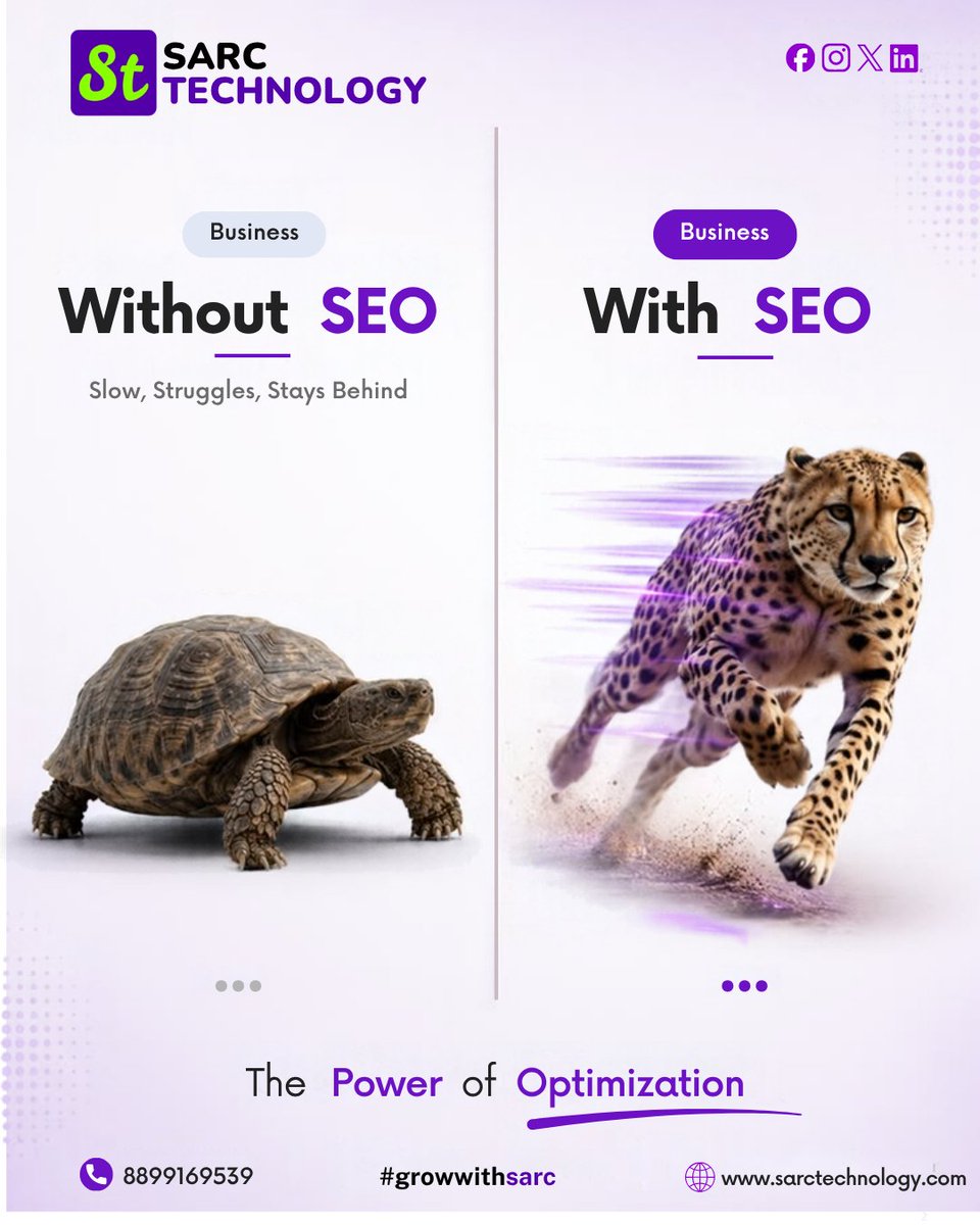 sarcTechnology's tweet photo. SEO That Helps Your Business Grow | SARC Technology
#SEO #SEOServices #DigitalMarketing #SEOCompany #SearchEngineOptimization #LocalSEO #TechnicalSEO #OnlineBusiness #WebsiteTraffic #BusinessGrowth #Dehradun #SarcTechnology #growwithsarc https://t.co/xpilBSPXvX
