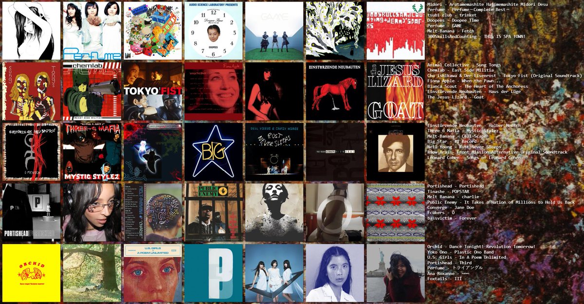 waistlantern's tweet photo. september albums, only 3 that weren't new listens https://t.co/YXrBOwyF2C