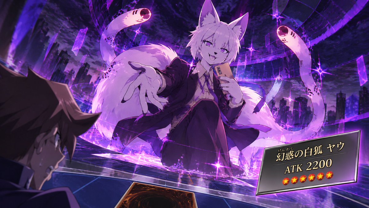 yahwooahn's tweet photo. 遊戯王カードversion https://t.co/7sxOGg3Al3