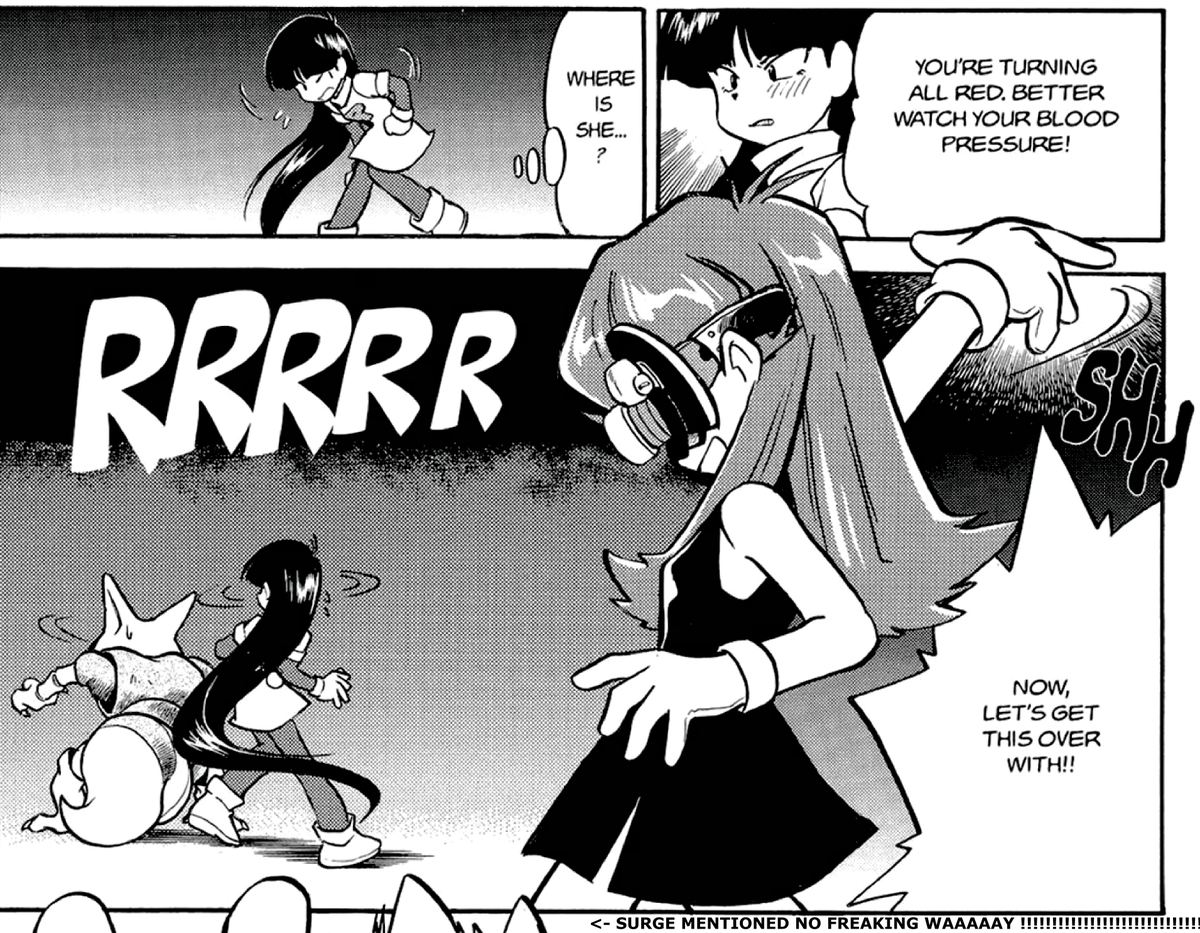 idiotsyncratic0's tweet photo. "who's your favorite pokespe protag?"

GREEN!!!!! (Blue in JP)
She's so badass, and a great "big sister" type

I think because I'm older now, I'm a lot more drawn to character's who know their place in the world, and can just do cool shit without needing to figure out how and why https://t.co/ZDWDO3UTot