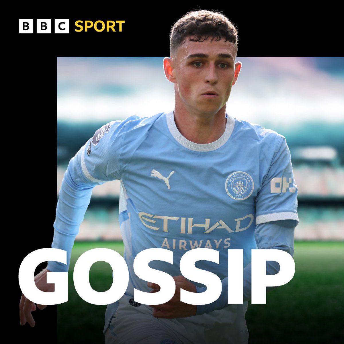 BBCMOTD's tweet photo. German giants Bayern Munich would reportedly move for Phil Foden, if he becomes available for a move from Manchester City. 

Today's gossip ➡️ https://t.co/sxCLYaDDxs https://t.co/Y9yihwOC2E
