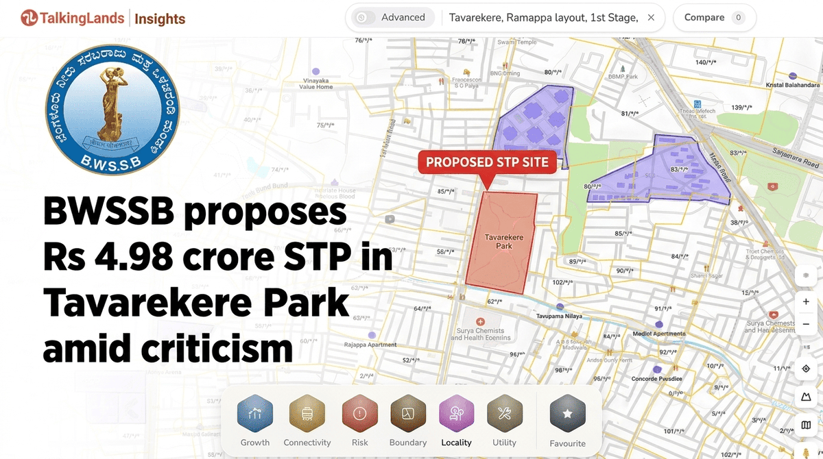 realinsightsblr's tweet photo. 🌳 BWSSB proposes a ₹4.98 Cr, 1 MLD STP in Tavarekere Park to tackle sewage stench & save drinking water! 🚰
The project faces criticism over park space usage despite plans to reuse treated water for green spaces. 💧🍃
https://t.co/upr4AN2mF2
#Bengaluru #BWSSB #CivicNews https://t.co/kVprPrmdiJ