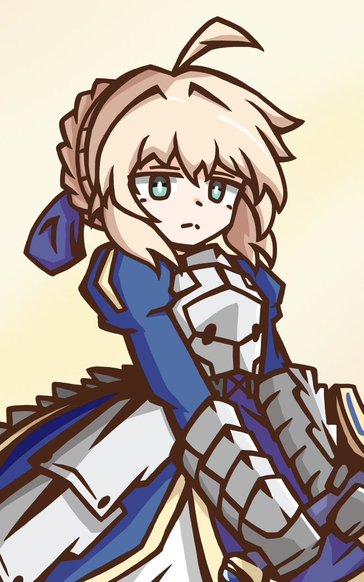 satsurikju's tweet photo. saber https://t.co/ZcRR6rSNyy