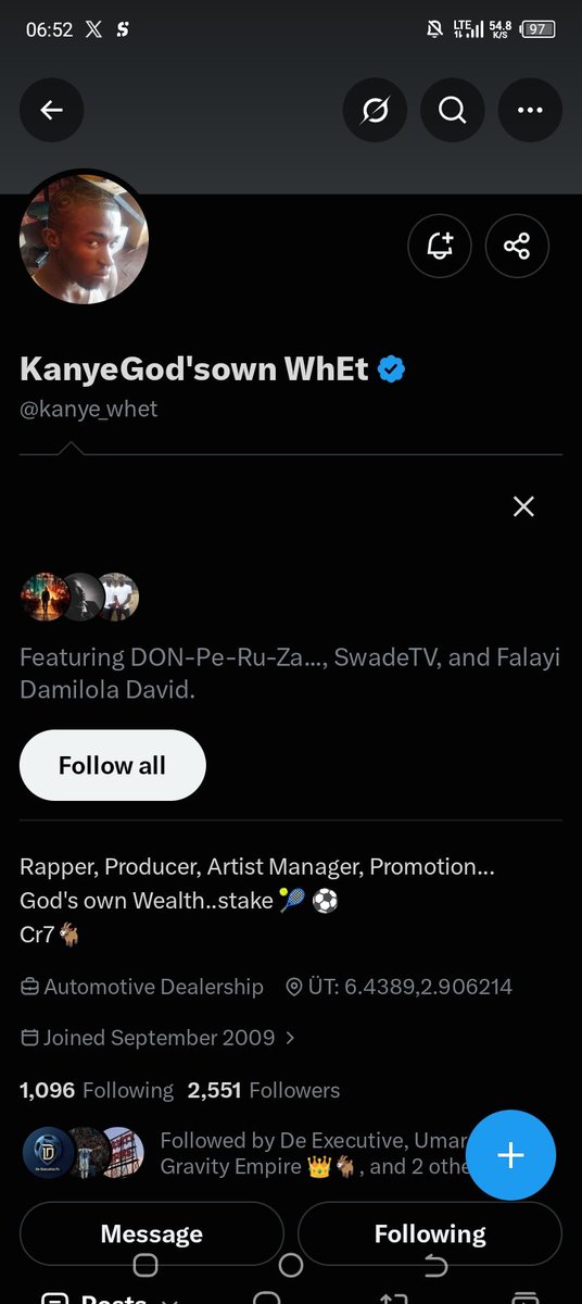 Sambado1007's tweet photo. @Grandaudit95 @kanye_whet @AkharumehGabri2 Done chief 
9135656316 opay
Olufemi 
Happy independence day https://t.co/a81pnMiL9P