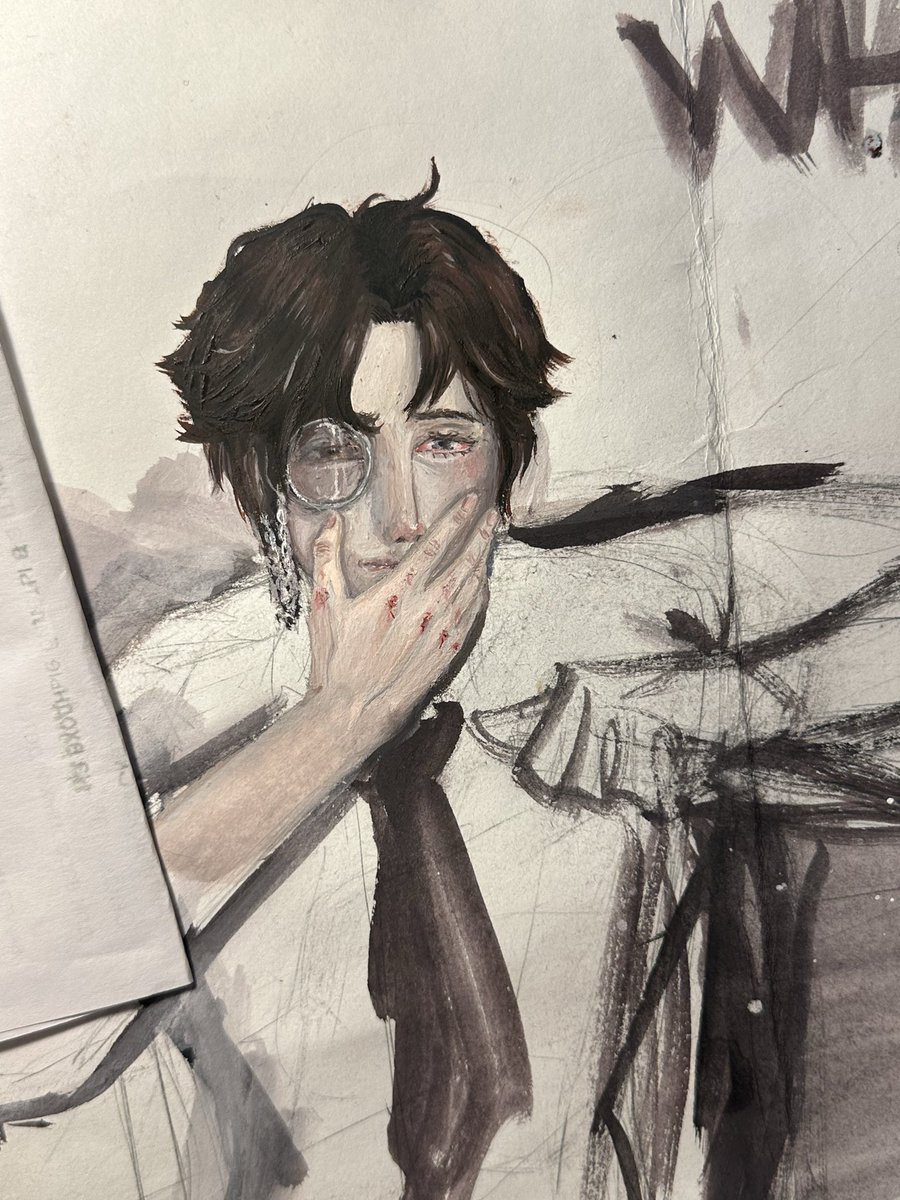 crowsmustkill's tweet photo. unfinished #Orpheus art https://t.co/MNISsxSmA9