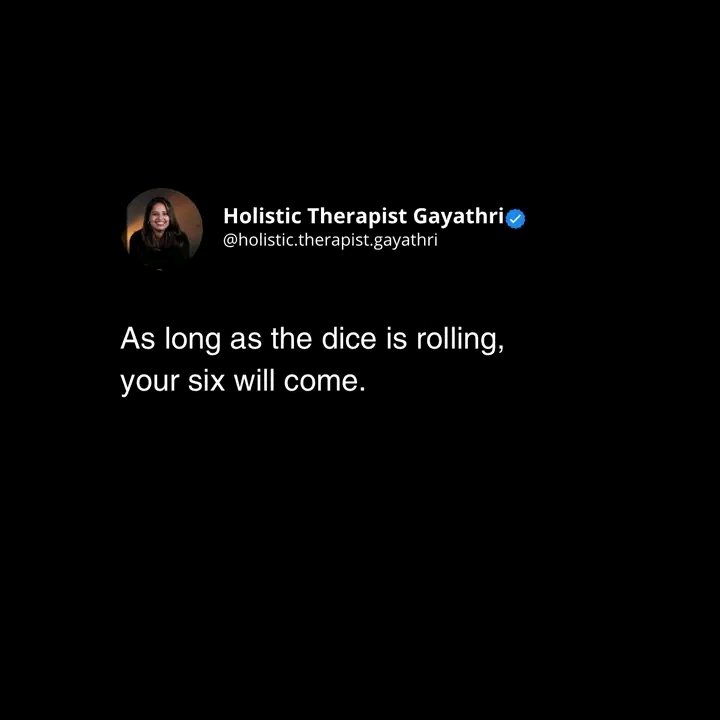SemujjuSadat's tweet photo. As long as you’re still trying, you haven’t failed.

Not getting it the first time isn’t failure.
Neither is rejection.
Neither is a setback.
Neither is starting over.

Failure is when you decide to stop rolling the dice.
Because you never know which attempt will be your six. https://t.co/HeOKEGKENu