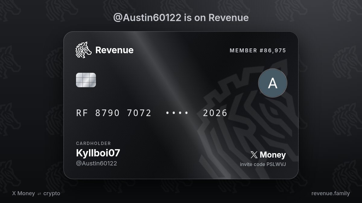 Austin60122's tweet photo. @RevenueFamily https://t.co/IrRGif3dZd