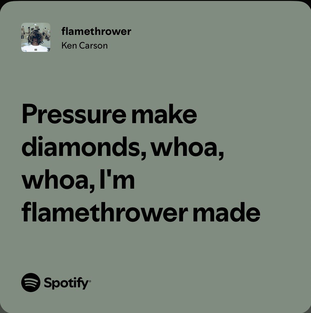 toxikcod__'s tweet photo. Pressure make diamonds💎I’m flamethrower made🔥 https://t.co/KCwqxKnpNR