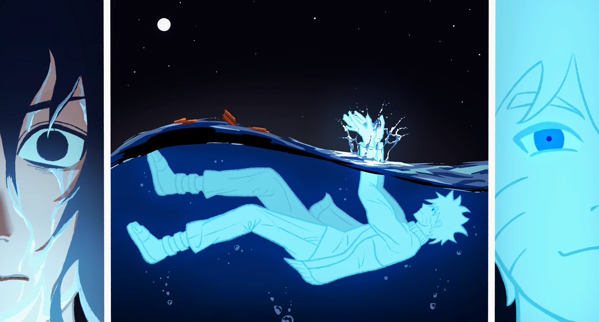 Aihei111's tweet photo. #narusasu 
“Blue whale” https://t.co/pUXLceArn5