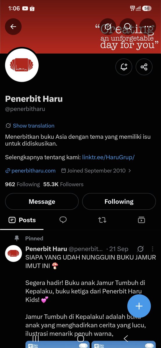stupefaiyee's tweet photo. @penerbitharu Done ya minn
Mawu murder at shinjinso😆😆 https://t.co/o3XKptPope