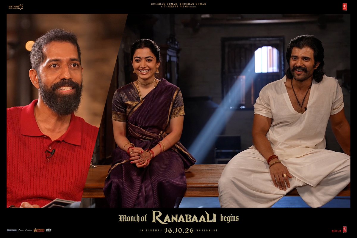 pavankumar__123's tweet photo. It’s going to be an interesting month, stay tuned.

Let’s celebrate 
#Ranabaali and the triumph of good over evil this festive month 🔥

#VijayDeverakonda https://t.co/xWlVfvkI3L