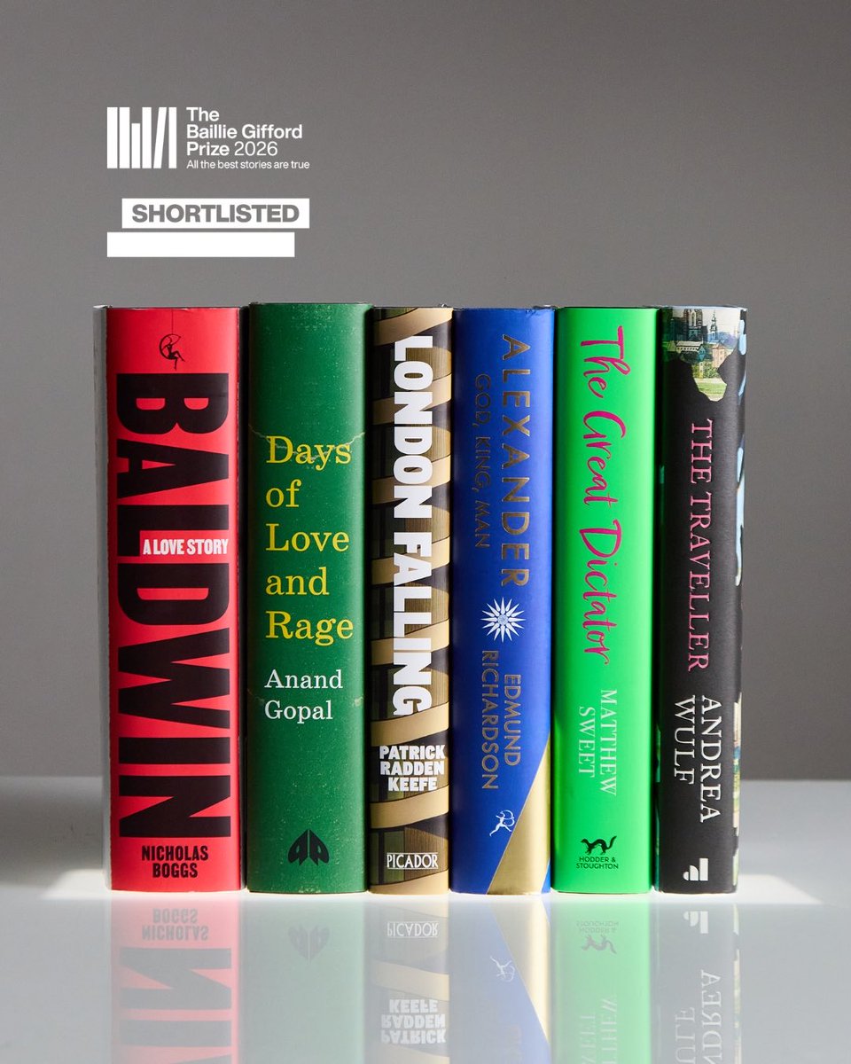 andrea_wulf's tweet photo. I’m speechless. And sooooo excited. “The Traveller” is shortlisted for the Baillie Gifford Prize, the most important non-fiction prize in the UK. What an honour. Thank you @bgprize &amp; thank you George Forster#TheTraveller https://t.co/SDypj8nNWi