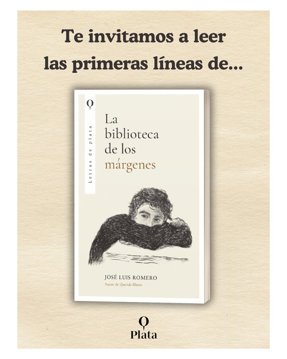PlataEditores's tweet photo. Así empieza #LaBibliotecaDeLosMárgenes, de José Luis Romero.📖

Una historia ambientada en una biblioteca al sur de Madrid donde los libros se anotan, se pierden y se convierten en el refugio de la memoria, los secretos y los vínculos que nos salvan.

¡A la venta el 06/10!🖋 https://t.co/e7N8t5V9Q0
