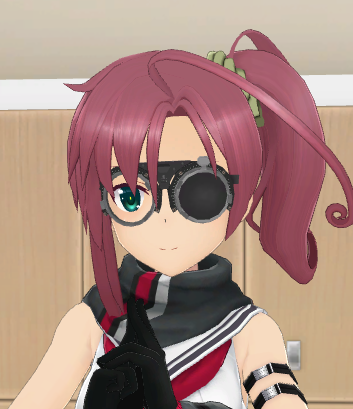 MasterQQQ's tweet photo. 【アリスギア】視力検査で使うこれ実装したのか。閉じる方の目を塞ぐ時に「カシャン」って鳴るのすごい好きなんですよ（なお名前が検眼枠というのは知らなかった模様） https://t.co/r95zHq2AuD
