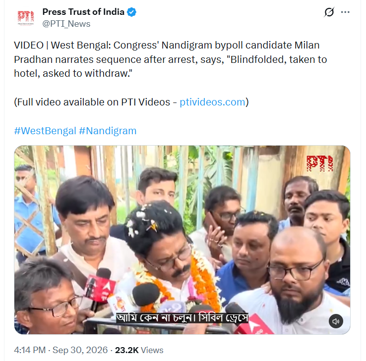 sandeep_PT's tweet photo. "Mitron, India is the Mother of Democracy Mitron!" https://t.co/QWTu7VCw9N