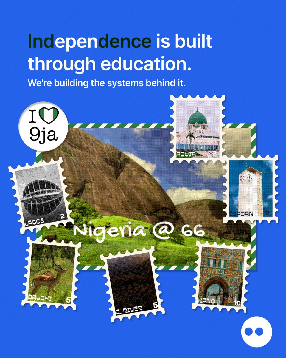 mhetLabs's tweet photo. Nigeria doesn't just need more technology.

We need technology built for Nigeria. 🇳🇬

We're starting here.
We're building for what comes next.

Happy Independence Day, Nigeria. 🇳🇬

#mhetLabs #NigeriaAt66 https://t.co/r05QxrPO3Q