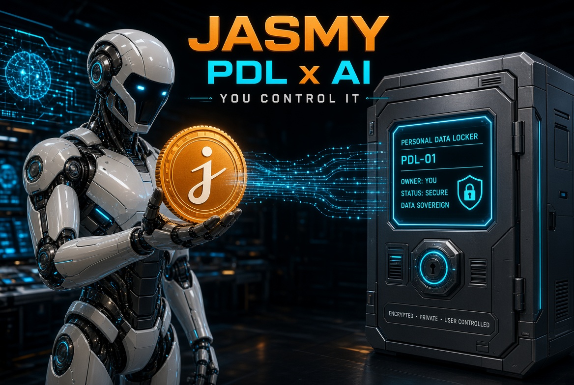 MRANALYST77's tweet photo. $JASMY. Let me slow this down so everybody gets it.
Jasmy is a Tokyo company. The token is $JASMY. What they actually build is a locker for your personal data. They call it PDL. Personal Data Locker. You put your info in. You decide who can look. A company cannot take it unless you say yes.
That locker is the product. The coin sits on top of that.
What they want this used for Not one app. A stack.
1.  Your data Phone data. Device data. Money data. Work data. Today most companies vacuum that and sell the view. Jasmy’s idea: you keep the file. A shop, a bank, or an AI bot only sees what you open.
2.  Money Twin with AppBank This week’s real news. AppBank is listed in Japan. Stock 6177. Intro from Quantum Leaps, the Idei fund. They signed paper. An MOU. Not the finished app. Money Twin is supposed to be a daily money helper. “What did I overspend.” “Should I kill this contract.” AI needs your paycheck and bills to do that. Jasmy wants that sitting in PDL, not on the AI company’s server. AppBank makes the app and the marketing. Jasmy makes the locker, the GPU, the security.
Teaser page exists. Live phone app does not. No launch date. They did not say you pay with $JASMY. Don’t add that.
3.  Compute JANCTION is the sister shop. Hara runs it. Idle GPUs get pooled. Heavy 3D and video can get pushed off your PC. Smart Render is in testing for studios and creators first. Data without compute is a locked box nobody can use. Compute without data control is just another cloud.
4.  The chain JasmyChain is the road. $JASMY is supposed to be gas on that road. This week they changed the door. New RPC. Own explorer. Chain ID 680. That is maintenance. Good. Quiet. Not a listing.
5.  Company boxes Secure PC is the locked work machine. Insurance / finance style logs. Boring. Paid. That is how a Japan company actually eats.
Why this can help the token If people put real data in PDL, that is use. If GPU jobs run, that is use. If apps pay gas on JasmyChain, that is use. Use is what can lift a utility token.
Why it might not A product can work and barely touch the coin. Until they say how #JASMY is used inside Money Twin, the coin part is a hope.
Supply, so nobody lies to you About 49.4B already out of 50B. That is why crazy targets need crazy money. I will not post $10. I will not post 57x. That is a drawing, not the company.
If they ship it and people use it, the token can benefit. How high? Nobody knows. Use first. Price later.
You here for the locker getting used, or you only here for the candle?
Contract: 0x7420B4b9a0110cdC71fB720908340C03F9Bc03EC
DYOR. Not financial advice. MOU is not a shipped product. Never share your seed.