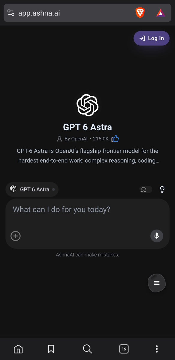 leviackermanft's tweet photo. Here's my October 1st  gift for you all.

Found a hidden AI tool that gives you free, unrestricted access to a crazy lineup of frontier models (including wild ones like Astra &amp; Sol) with zero paywall. 🤯

Bookmark this before everyone finds out 👇

🔗 https://t.co/ZiM3jBwhqa https://t.co/s1XxSg6hcS