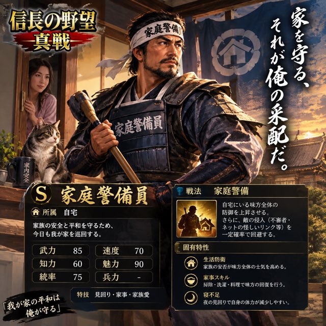 ryusinsens's tweet photo. 今回は竜飛鳳舞の副大将　家庭警備員をご紹介致します！　我こそはナカーマというそこのアナタをお待ちしています🥳 https://t.co/kLlvhU5uZY