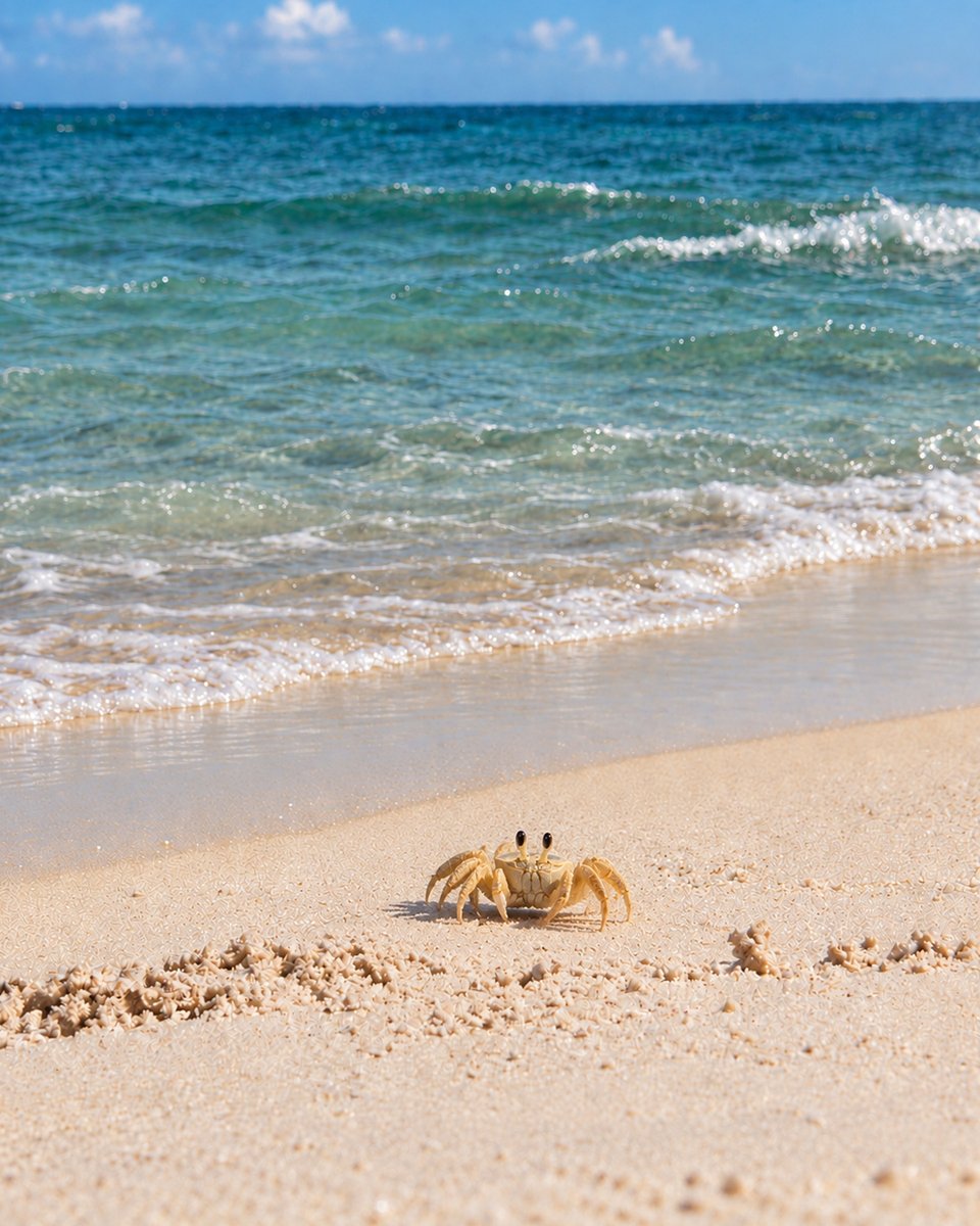 bangaramihcl's tweet photo. Crabs make their way through the island, following a path shaped by the tide. At #BangaramIsland, a walk by the shore can turn into an unexpected encounter with the life that calls it home. 

Link in bio.

#SeleQtions #SeleQtionsHotels #NotJustAnotherHotel #ExperienceSeekers https://t.co/dQ7NPWMnn2