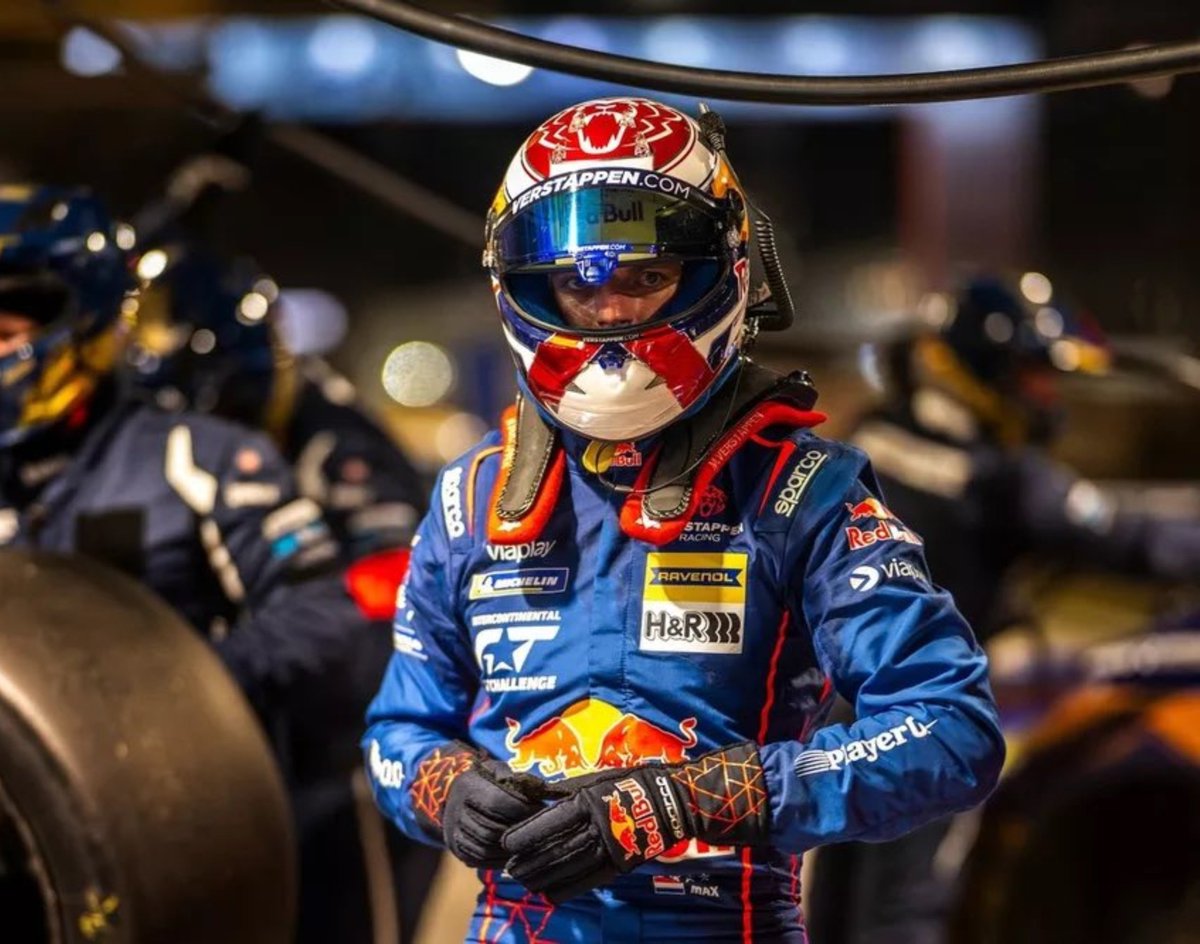 RBR_Daily's tweet photo. 🚨 Max Verstappen confirms he will be racing in GT3 in two weeks time

He will be behind the wheel of his team's GT3 for the final round of the GT World Challenge Europe on the weekend of October 17.

[@wearetherace] https://t.co/cct99850kM