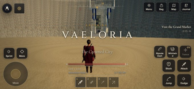 TheAethraQuest's tweet photo. Mobile update is now live.

Remember to visit The Crucible Arena for a free-for-all PVP.  

Enjoy! https://t.co/plI0Ff6BBF