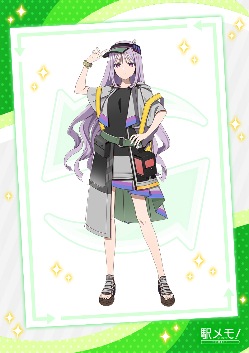 ekimemo's tweet photo. 【🎊スペシャルフィルムチェンジリリース🎊】
本日出発進行した新でんこ「ひばり」の限定フィルム👗が登場です！いつもとほんのり違う特別な装いの「ひばり」とおでかけしませんか？ガチャ15回目のおまけでゲットできます✨　#駅メモ https://t.co/jOSFGtmHjR