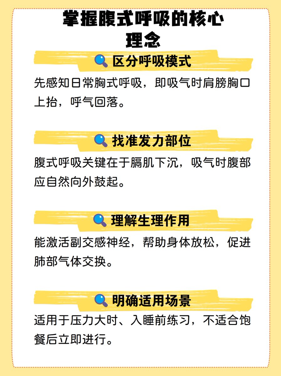 YuDiefendorf's tweet photo. 【健康小tip】每天抽10分钟做腹式呼吸，能舒缓压力、改善体态，久坐族趁摸鱼练起来～ https://t.co/cMV8bSKt9v