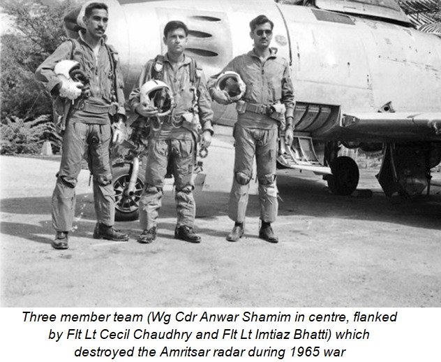 DGPR_PAF's tweet photo. Today in History

On this day, we commemorate the birth anniversaries of two distinguished PAF air warriors — Air Chief Marshal Anwar Shamim, NI(M), SJ and Sqn Ldr Ishfaq Qureshi (Shaheed), SJ — whose courage, professional excellence and devotion to duty left an enduring imprint on the history of Pakistan Air Force.

Born on 01 October 1931, Air Chief Marshal Anwar Shamim rose from a boy captivated by a flying aircraft to becoming one of PAF’s finest fighter leaders and eventually its Commander. During the 1965 War, he led from the front and played a pivotal role in the destruction of the heavily defended Amritsar Radar “Fish Oil” despite intense anti-aircraft fire. For his leadership and exceptional operational performance, he was awarded Sitara-e-Jurat. As Chief of Air Staff, he later steered PAF through a significant phase of modernisation, including the induction of F-16 fighter jets.

Born on 01 October 1937, Sqn Ldr Ishfaq Qureshi (Shaheed) distinguished himself from an early age, winning the Best Pilot Trophy and the coveted Top Gun Award during training in US. A passionate B-57 pilot, he went on to master the formidable bomber and served with distinction in the Bomber Wing during the 1971 War. On the night of 4/5 December, he undertook his final bombing mission against Jamnagar, penetrating enemy territory at low level and carrying out the mission with precision before embracing Shahadat in the line of duty. For his exceptional determination, courage and fighting spirit, he was posthumously awarded Sitara-e-Jurat.

Their journeys — one ascending to the pinnacle of PAF leadership, the other embracing Shahadat in the line of duty — epitomise the very spirit of the PAF Shaheen: fearless in the face of adversity, relentless in the pursuit of excellence and unwavering in devotion to the motherland. Bound by courage, excellence and an unyielding sense of duty, their legacies continue to soar beyond generations, inspiring every PAF warrior to lead with conviction, fight with valour and serve the nation with unwavering commitment.

#PAF #PAFHeroes #GallantWarriors #PAFHistory #PakistanAirForce