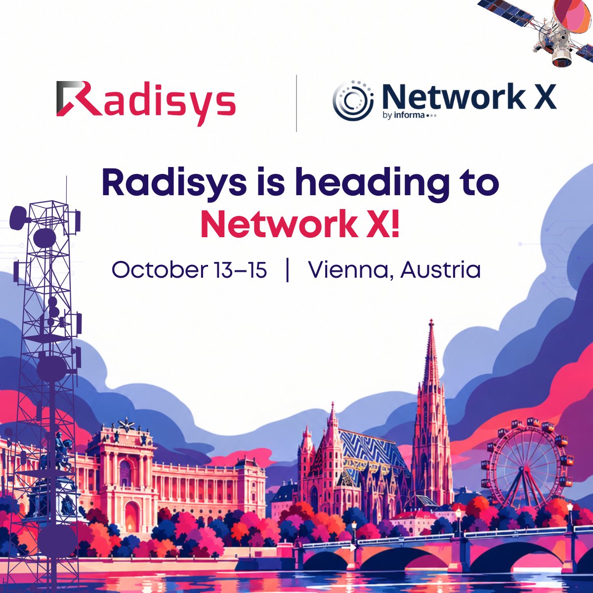 Radisys's tweet photo. @Radisys is excited to be at #NetworkX with operators, innovators, and ecosystem partners shaping the future of connectivity.

Meet our team at the executive booth.

#TelecomInnovation #CloudNative #OpenRAN https://t.co/JEV1hRmw1D